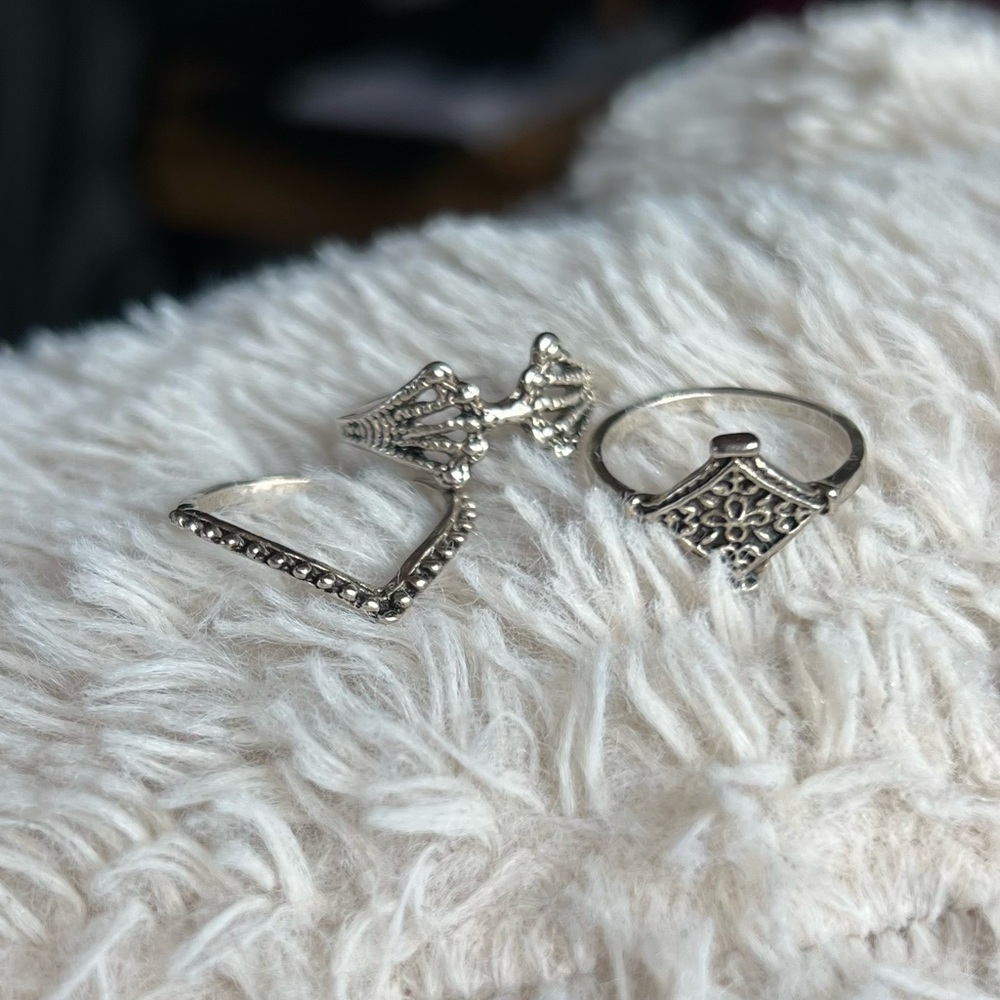 Set Of 3 Rings - Picture 4 of 7